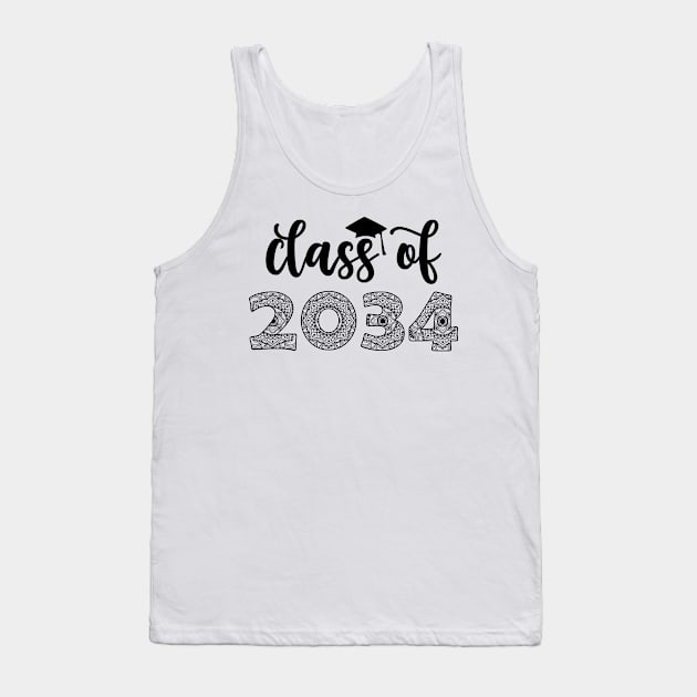 Class of 2034 Tank Top by Charaf Eddine